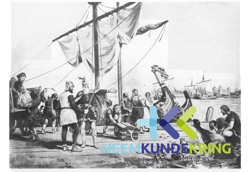 verd97 Godfried de Noorman komt aan op Herespich 882 F00003300